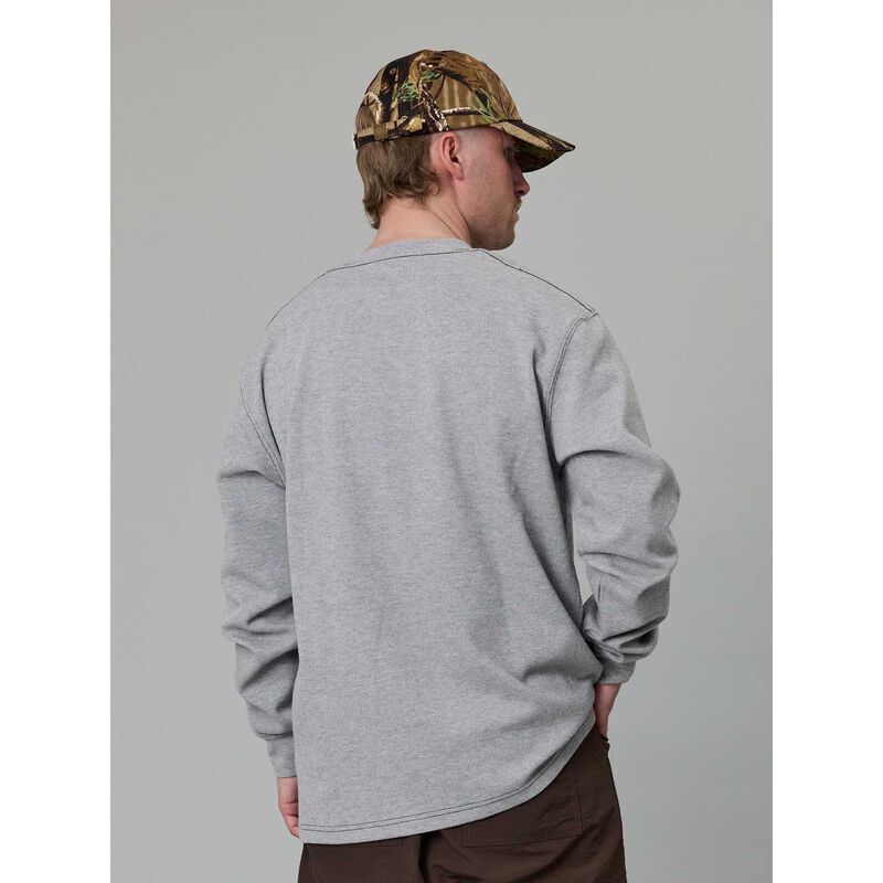 Just Another Fisherman Stamp Pique Ls Tee image number 1